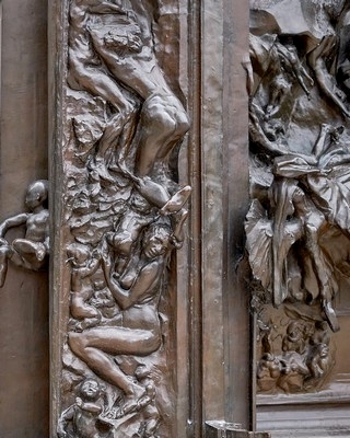 Paris   (Musée Rodin, La porte de l'Enfer)    |   10  /  28    | 