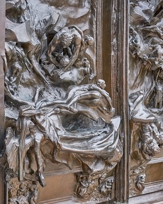 Paris   (Musée Rodin, La porte de l'Enfer)    |   11  /  28    | 