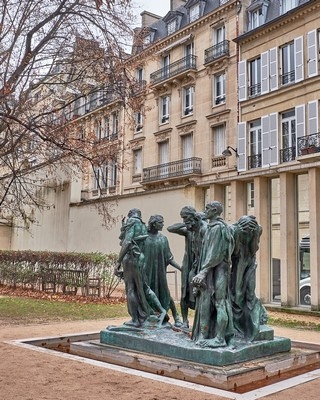Paris   (Musée Rodin, Les bourgeois de Calais)     |   15  /  28    | 