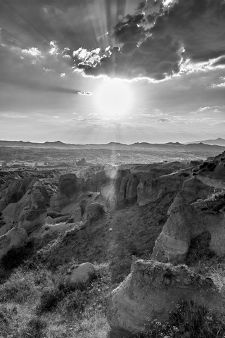 Cappadoce    (Goreme, sunset view point)    |   6  /  8    |